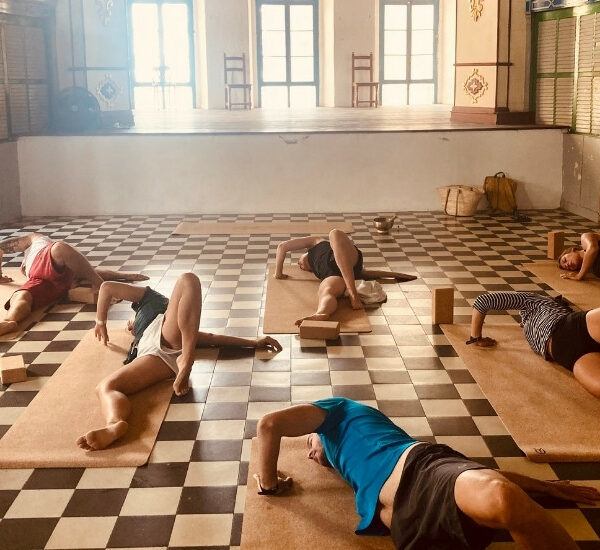 Yoga classes in the Old town of Tarifa