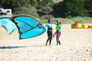 encouragements en cours de kitesurf