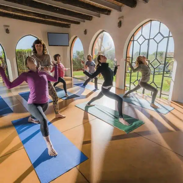 Yoga Class, Wellbeing Day Trip with Freeride Tarifa