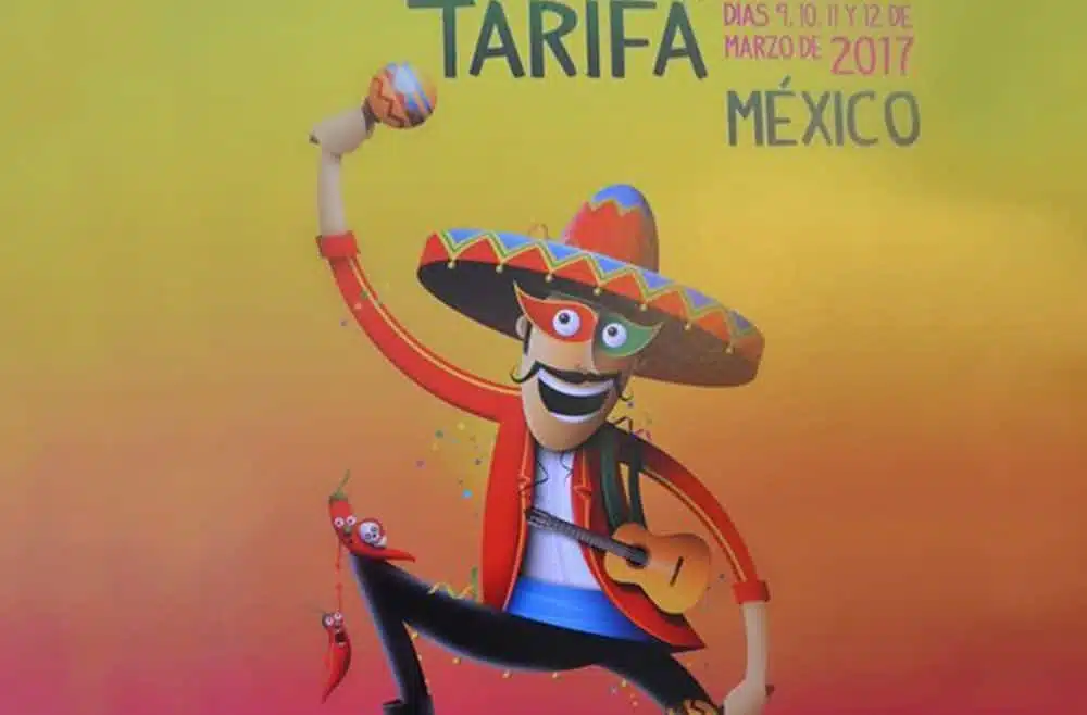 Tarifa carnival 2017, Mexico's theme, spring event