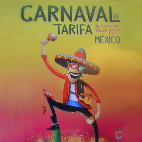 Tarifa carnival 2017, Mexico's theme, spring event