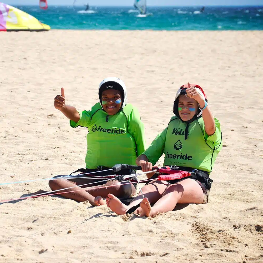 Kitesurfing lessons in Valdevaqueros beach, Beginner and advanced level In tarifa.