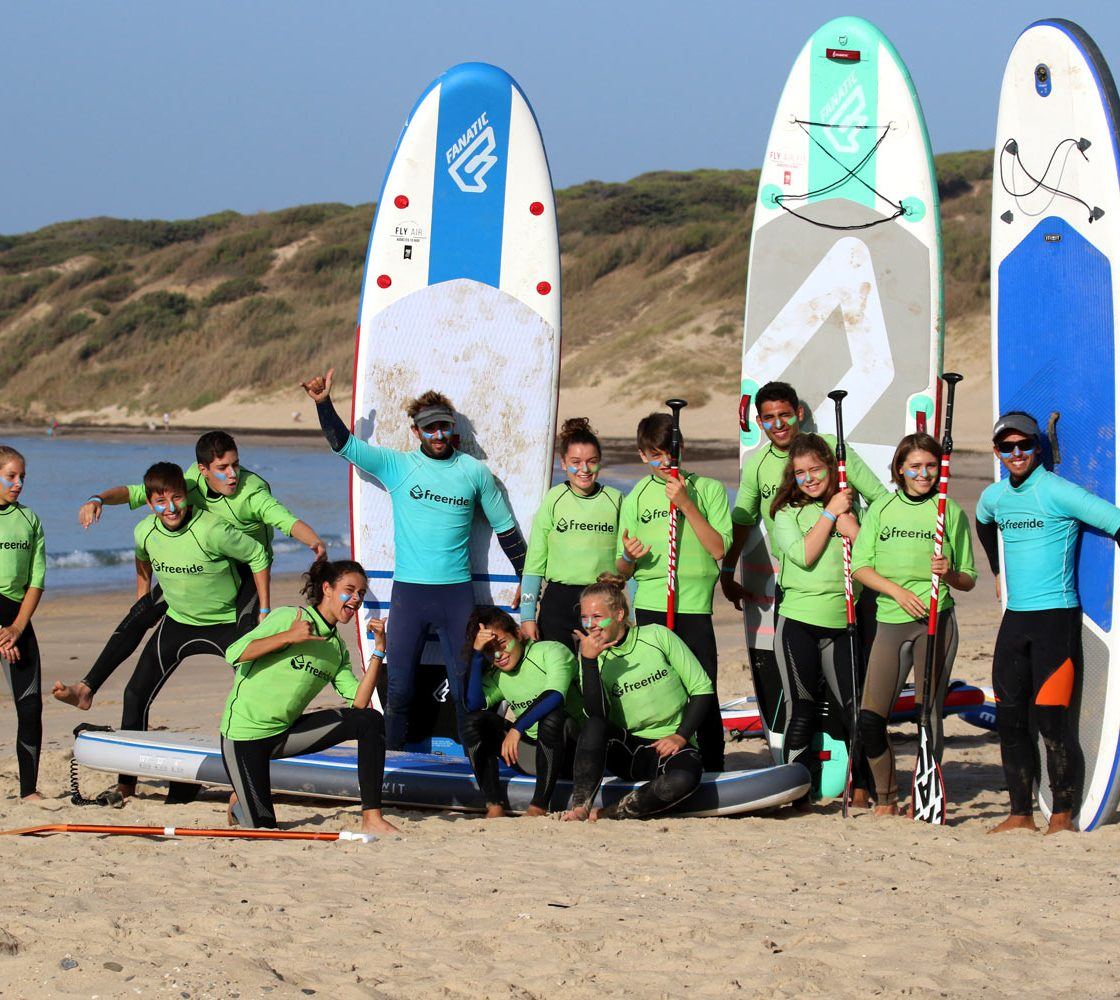Stand Up Paddle Board, summer camp in spain, Tarifa, with Freeride Tarifa