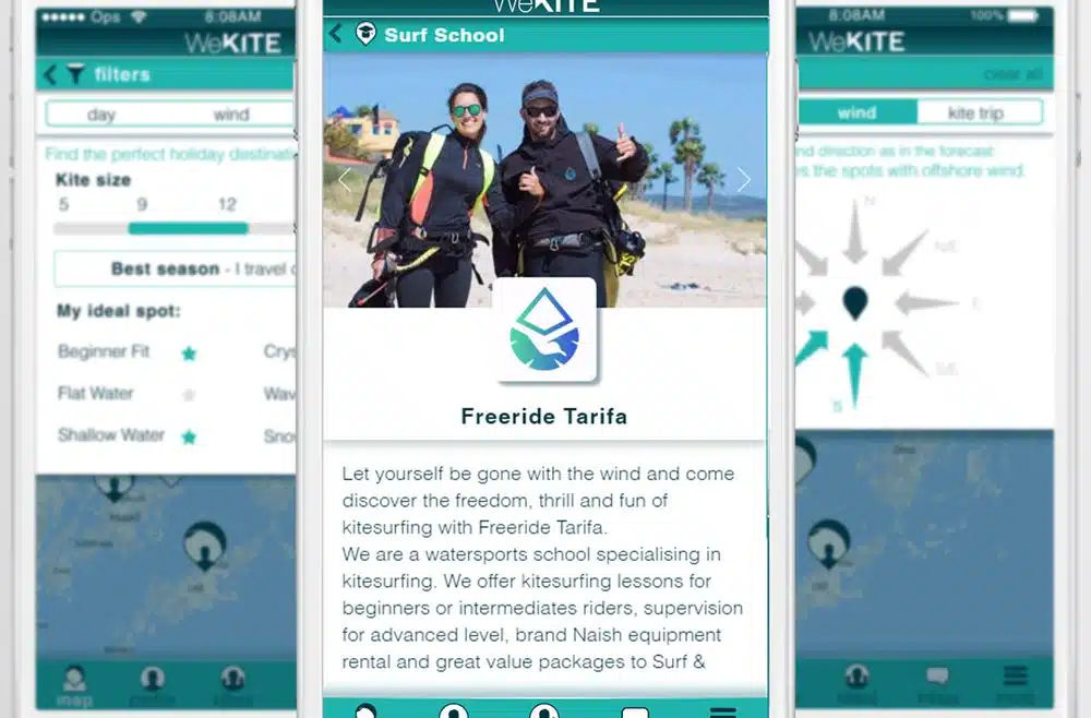 Kite-Mates Application for riders and business