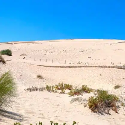 Sandy dune like in the Sahara, Tarifa