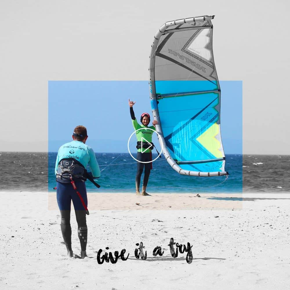 Kitesurfing video of our kite lessons in Tarifa