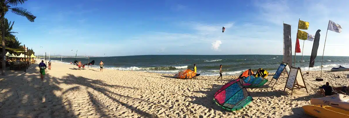Mui Ne Bay kitesurf spot in vietnam