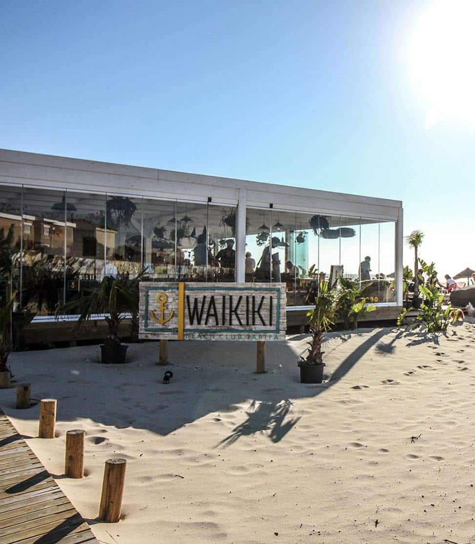Beach bars in Tarifa