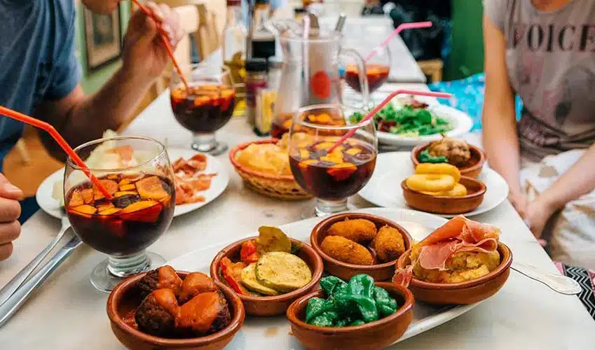 Tarifa for its tapas and local specialities