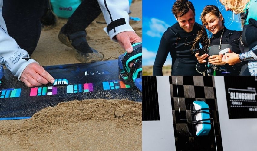 Woo sensor to records your kitesurfing jumps
