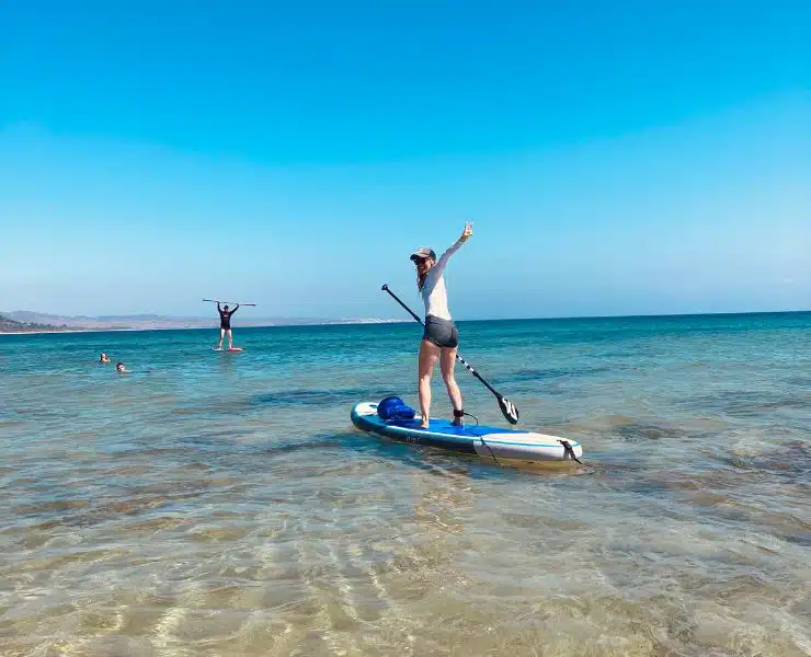Stand Up Paddle tour mindfully